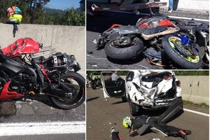 Motociclistas fallecidos son homenajeados con rodada en la México-Cuernavaca