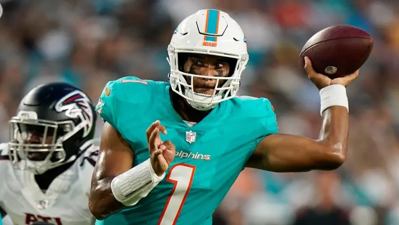 Patriots vs Dolphins enfrentará a QB's de Alabama por primera vez en 38 años