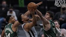 NBA: Spurs estableció récord de franquicia de puntos en victoria sobre los Bucks