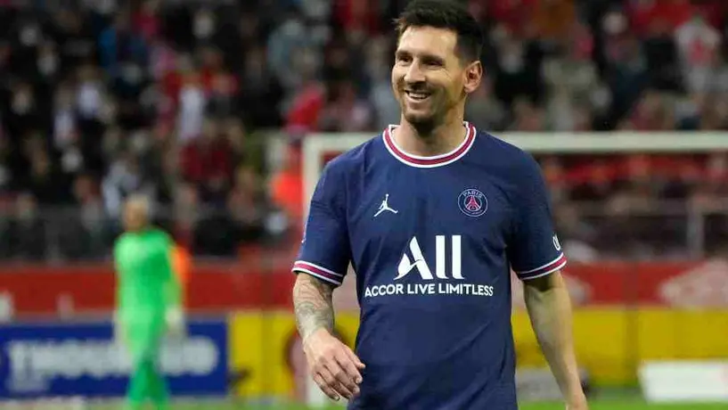 PSG: Portero del Reims bajó a su hijo a la cancha por una foto con Messi