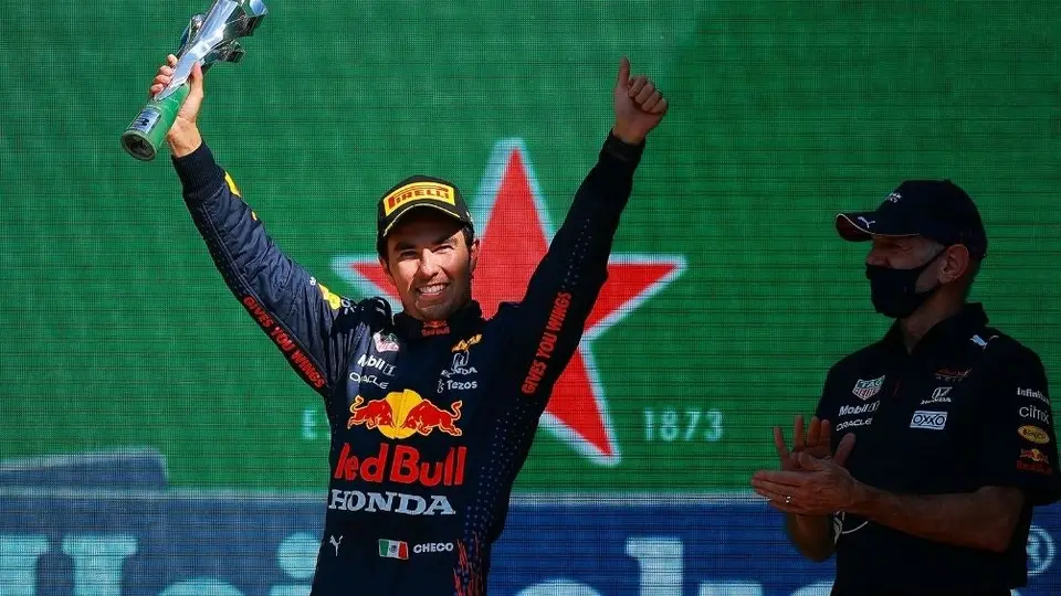 Checo Pérez: Equipos de la Liga MX felicitaron al mexicano por su podio en el GP de México