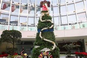 Árbol de Navidad en el Senado, blanco de fuertes críticas por su decoración