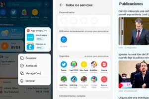 Asistente Huawei lanzó nuevo diseño con el newsfeed de SQUID