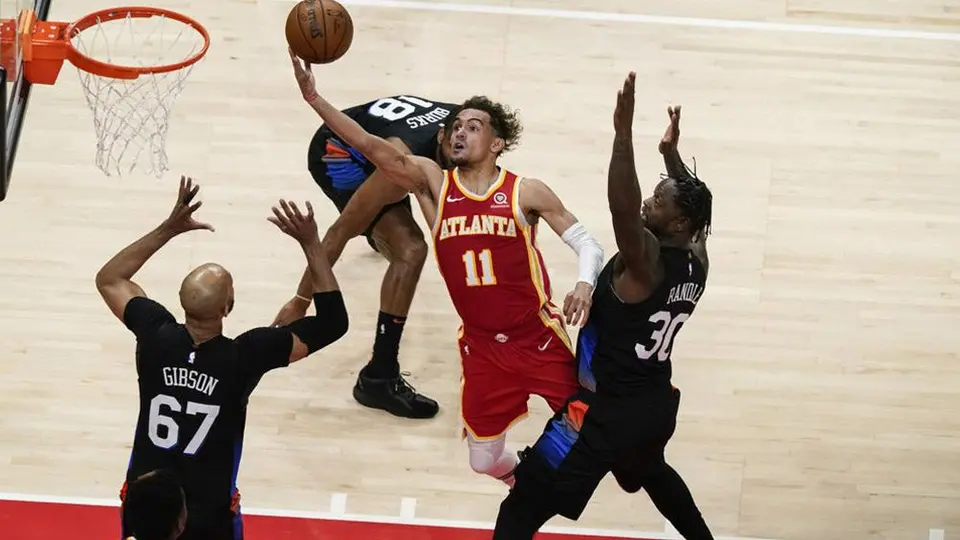 NBA Playoffs: Trae Young comandó victoria de Hawks sobre Knicks y toman ventaja