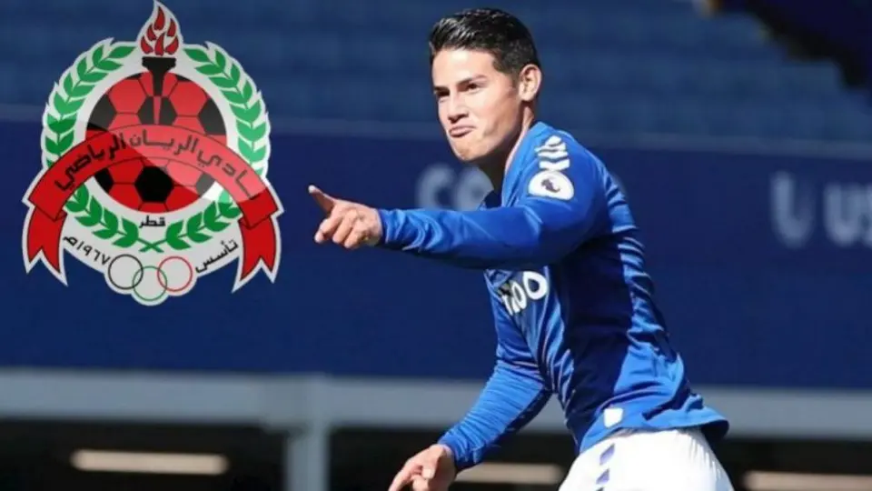 James Rodríguez: Fue anunciado como nuevo jugador del Al Rayyán qatarí