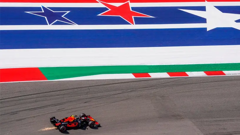 Checo Pérez, con el mejor registro de todas las prácticas libres del GP de Estados Unidos