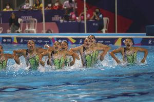 Juegos Panamericanos Jr: México se colgó el oro en Natación Artística por equipo