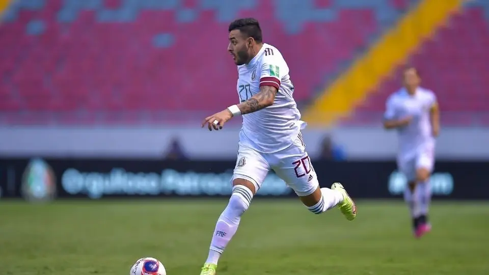 Selección Mexicana: Alexis Vega salió lesionado en el duelo vs Costa Rica