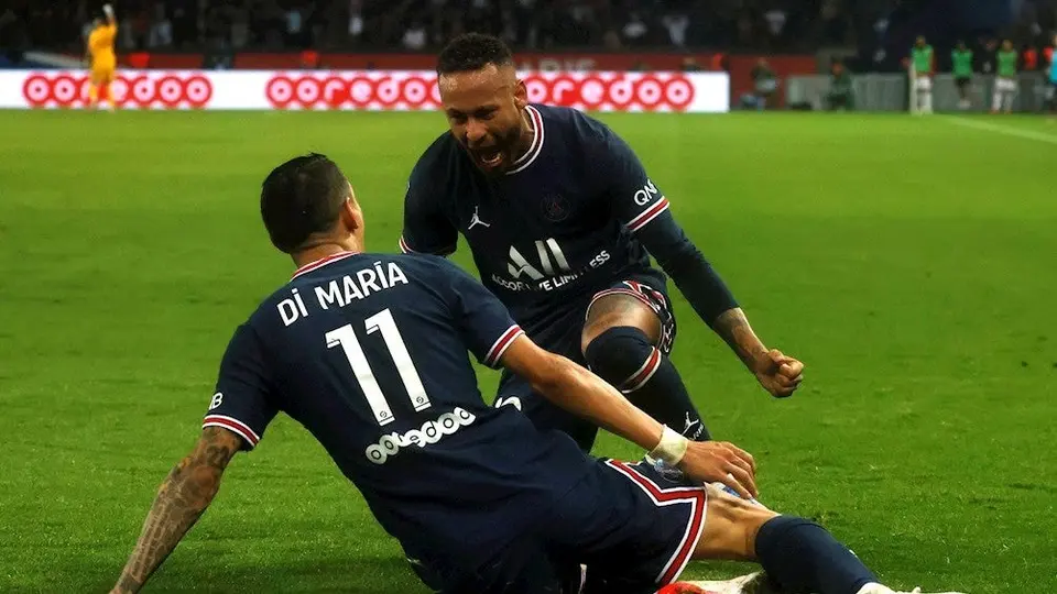 Ligue 1: PSG consiguió agónica remontada frente al Lille de la mano de Di María