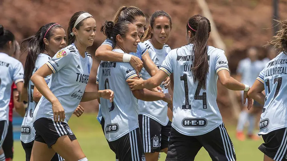 Liga MX Femenil: Tigres goleó a Atlas y mantiene el liderato