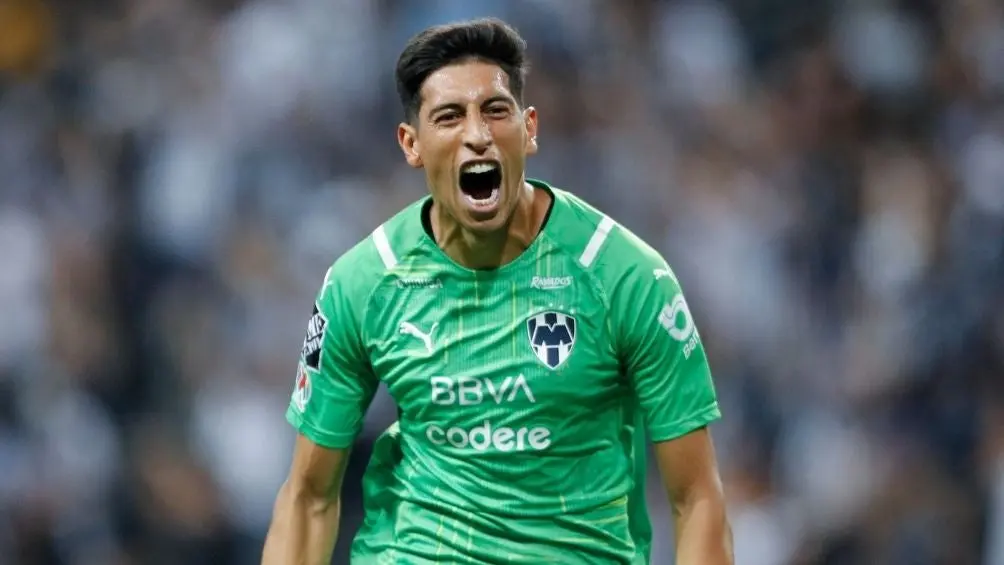 Andrada en un partido con Rayados | IMAGO7