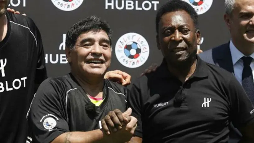 Pelé: "Siempre bromeaba con Maradona sobre quién era mejor"