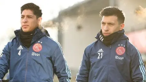 Edson Álvarez recibió a Lisandro Martínez en México para pasar vacaciones