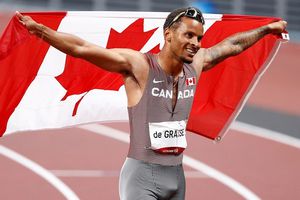 Tokio 2020: Andre de Grasse se convierte en el sucesor de Bolt en los 200m