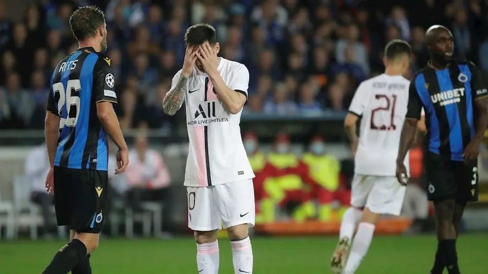 Champions League: Tridente Messi-Neymar-Mbappé no pudo con el Brujas
