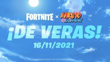 Fortnite: Tendrá una colaboración con Naruto en noviembre
