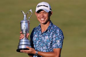 Collin Morikawa ganó el British Open en su debut en el torneo