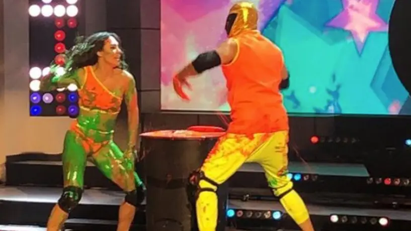 Ángel Garza pidió el retiro de Tinieblas Jr. tras dar nalgada a Macky González