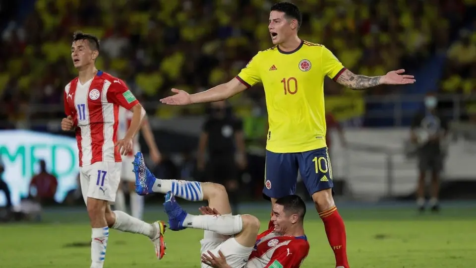 Qatar 2022: Colombia empató con Paraguay y afloja de cara al cierre de las Eliminatorias