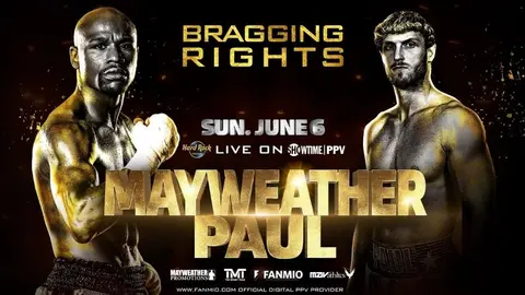 Floyd Mayweather confirmó que peleará contra Logan Paul en junio