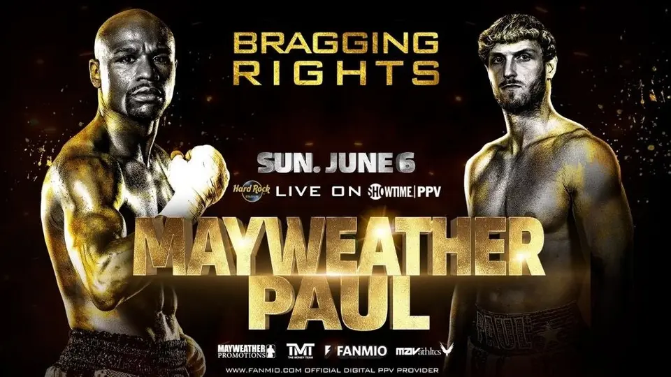 Floyd Mayweather confirmó que peleará contra Logan Paul en junio