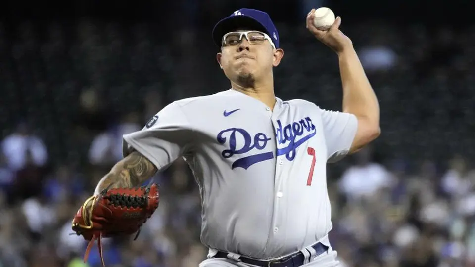 Julio Urías, protagónico en blanqueada de Dodgers sobre Diamondbacks