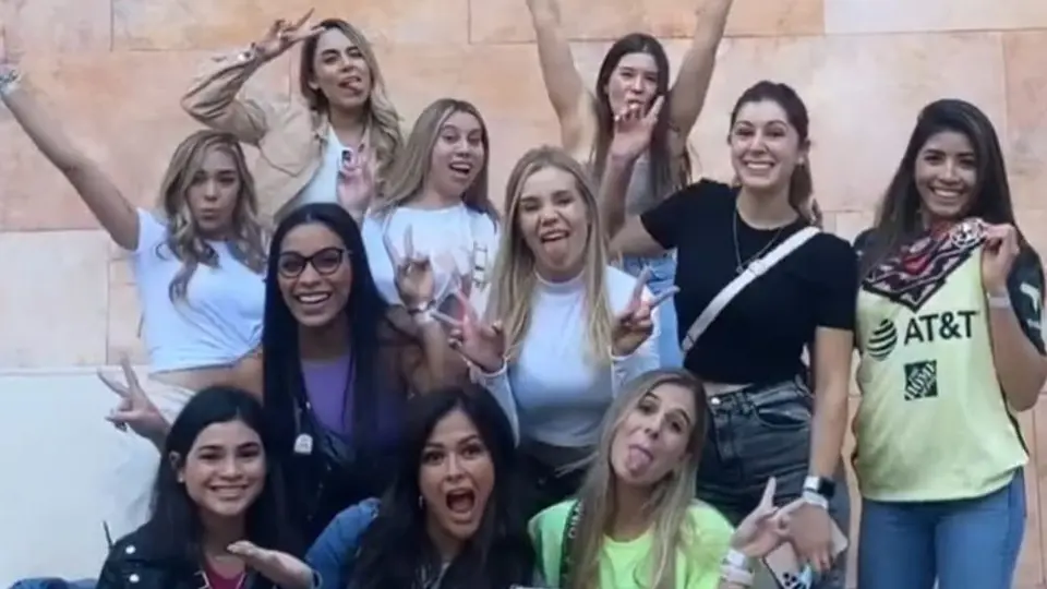 América: Esposas de jugadores azulcremas viajaron a Monterrey para brindar apoyo