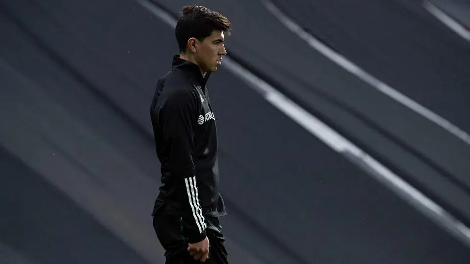 Erick Gutiérrez: Se lesionó en práctica de la Selección Mexicana