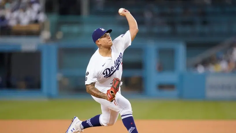 Julio Urías logró su 18va victoria en nuevo triunfo de Dodgers sobre Dbacks