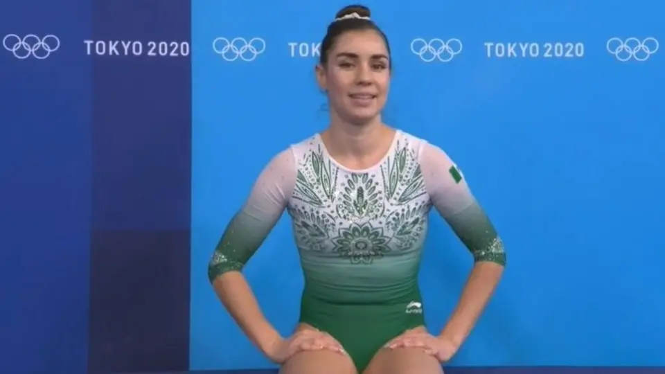 Tokio 2020: Dafne Navarro hizo historia y calificó a la Final de gimnasia en trampolín