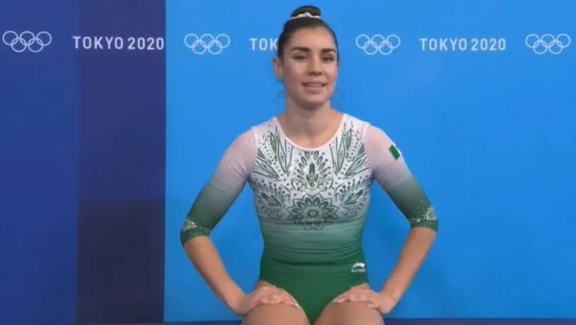 Tokio 2020: Dafne Navarro hizo historia y calificó a la Final de gimnasia en trampolín