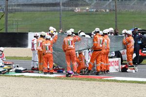 GP de Italia de Moto3: Dupasquier, muy grave tras aparatoso accidente