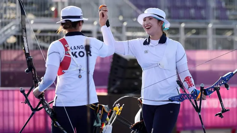 Tokio 2020: Corea del Sur ganó medalla de oro en tiro con arco de equipos femenil