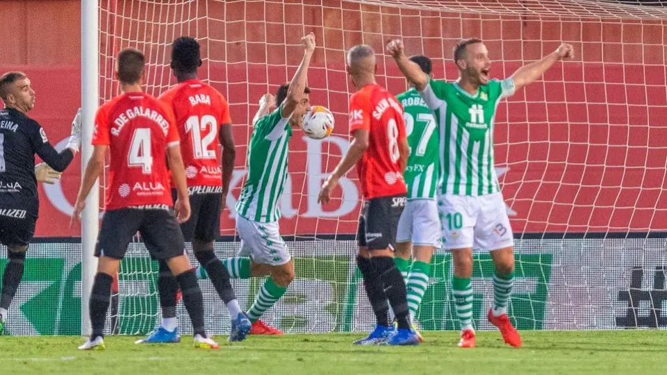 Andrés Guardado: Real Betis rescató el empate ante un recién ascendido Mallorca