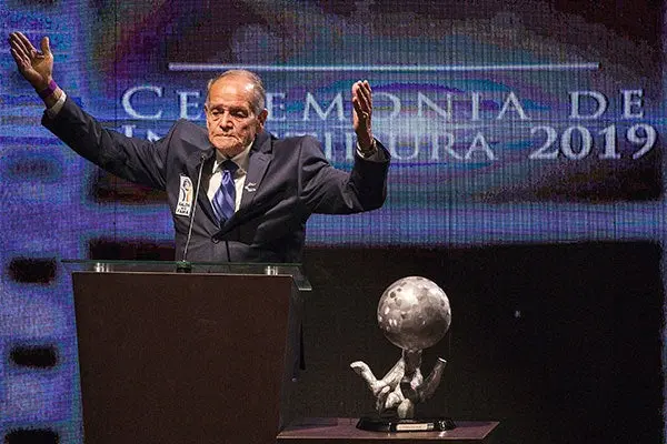 Tomás Balcazar tras su reconocimiento