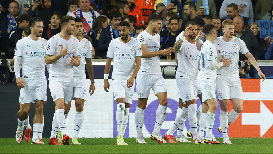 Champions League: Manchester City aplastó al Brujas de Bélgica