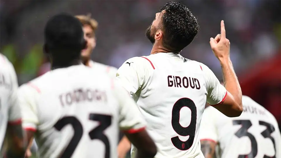 Milan: Olivier Giroud no se presiona por llevar el 9 maldito del club italiano