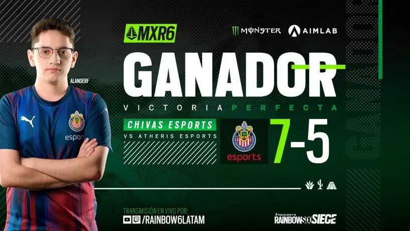 Chivas esports: Sorprendió en la segunda semana del Campeonato Mexicano de R6