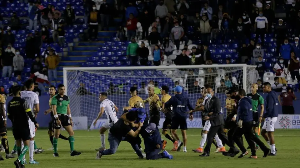 Video: Afición invadió cancha del Miguel Alemán Valdés tras el Celaya vs Dorados