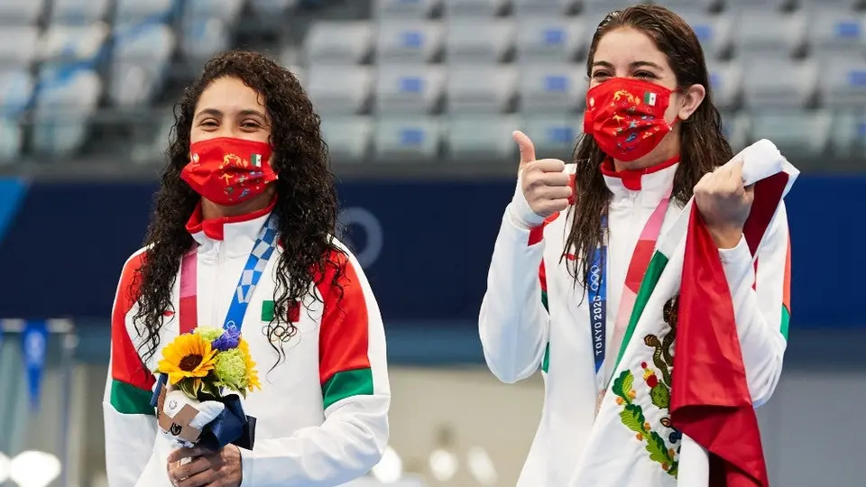 Alejandra Orozco y Gaby Agúndez celebraron mal clavado de la pareja japonesa