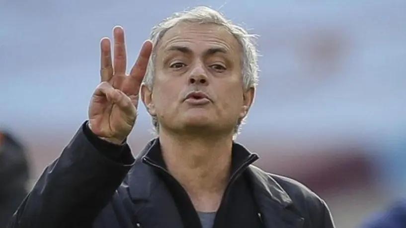 Mourinho, plasmado en mural del céntrico barrio Testaccio de Roma