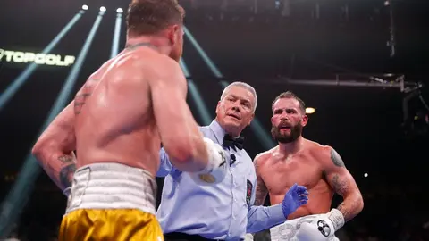 Canelo vs Plant: Audio reveló plática entre los boxeadores tras pelea