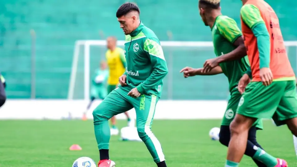 Video: Nico Castillo volvió a disputar un partido oficial con el Juventude de Brasil