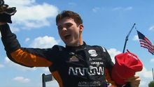 Patricio O'Ward: Ganó en Detroit y toma el liderato del campeonato de IndyCar