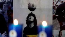 Maradona: Puebla hospeda la primera iglesia dedicada a 'D10S' en México