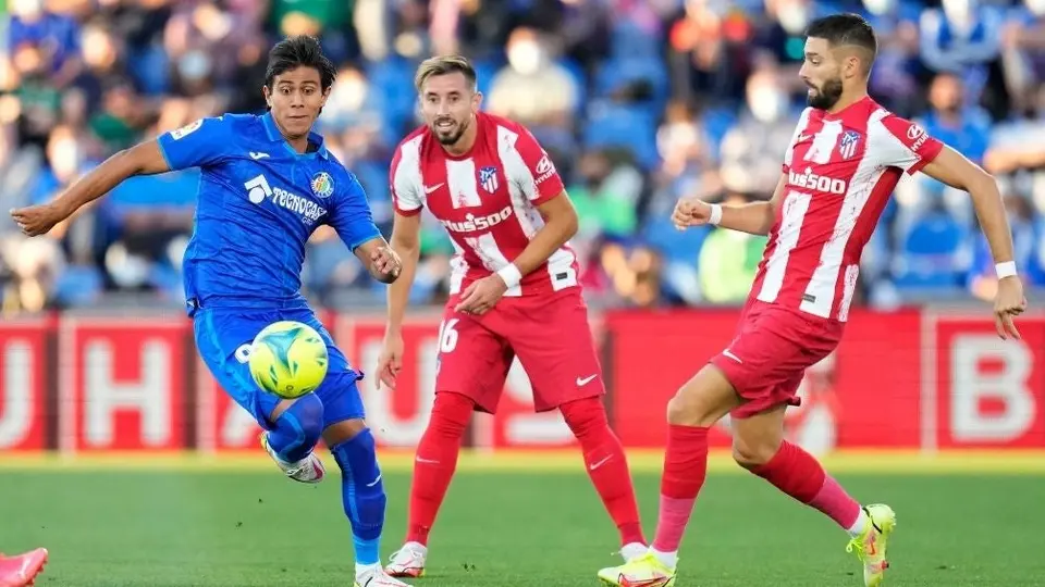 JJ Macías: Fue titular en la derrota del Getafe ante el Atlético de Madrid de Héctor Herrera