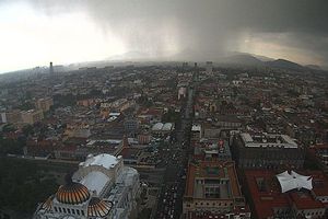 CDMX: Fuertes lluvias provocaron inundación en el Aeropuerto Internacional "Benito Juárez"
