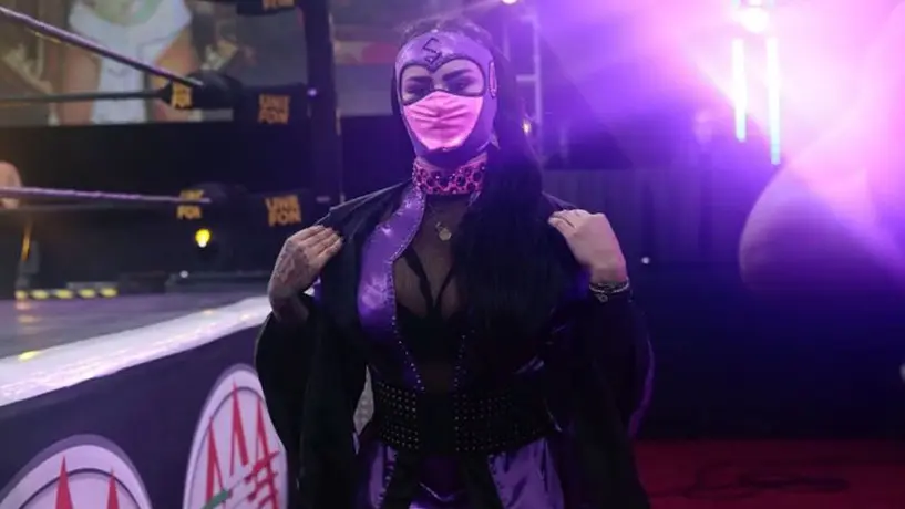 AAA: Lady Shani, 'aduana' de Deonna Purrazzo previo a su combate en Triplemanía XXIX