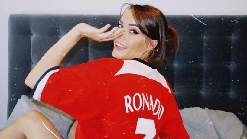 Cristiano Ronaldo: Modelo prometió fotos atrevidas para el debut del portugués con ManU