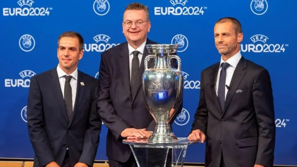Eurocopa: UEFA presentó en Berlín el logo del torneo para su edición 2024